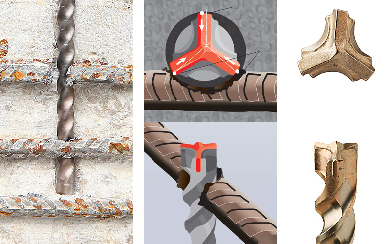 Прохождение через арматуру