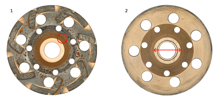 Неполная выработка чашки Составной Бумеранг